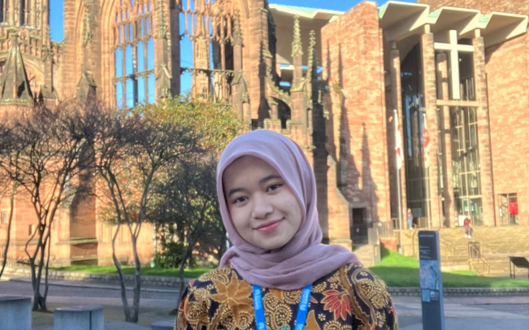Nindy Puspita Dewi peserta Program Indonesian International Student Mobility Awards Vocational (IISMAVO) 2022 di Coventry University UK.